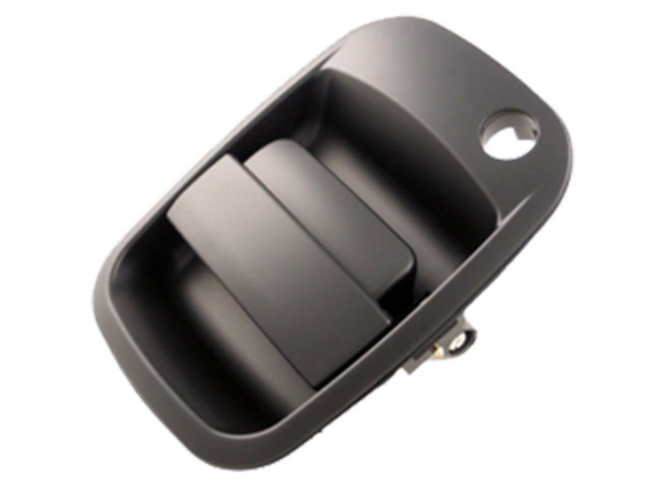 Maniglia Porta Scorrevole Sinistra-Esterna-Nera-Liscia-Con Foro Nottolino Mod. 05-07 Per Hyundai H1 (HN9228132)