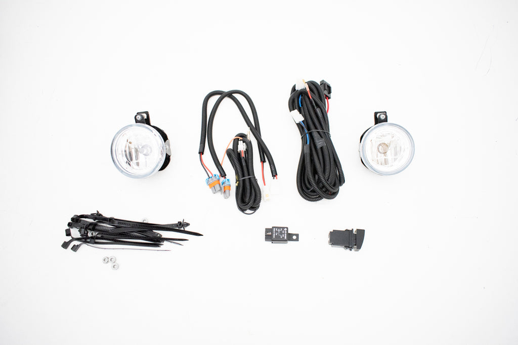 Kit Fendinebbia-Completo Di Accessori-Cavi,fili,lampadine,fascette E Staffe-(destro+sinistro) Per Isuzu D-Max (IZ8224433)