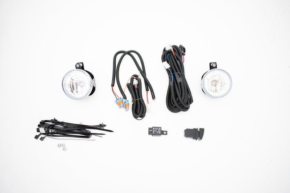 Kit Fendinebbia-Completo Di Accessori-Cavi,fili,lampadine,fascette E Staffe-(destro+sinistro) Per Isuzu D-Max (IZ8224433)