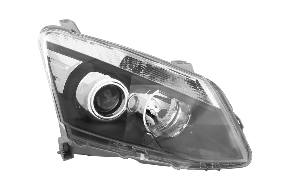 Proiettore Destro H11+hb3-Elettrico-Senza Motore-Nero Per Isuzu D-Max (IZ8264913)
