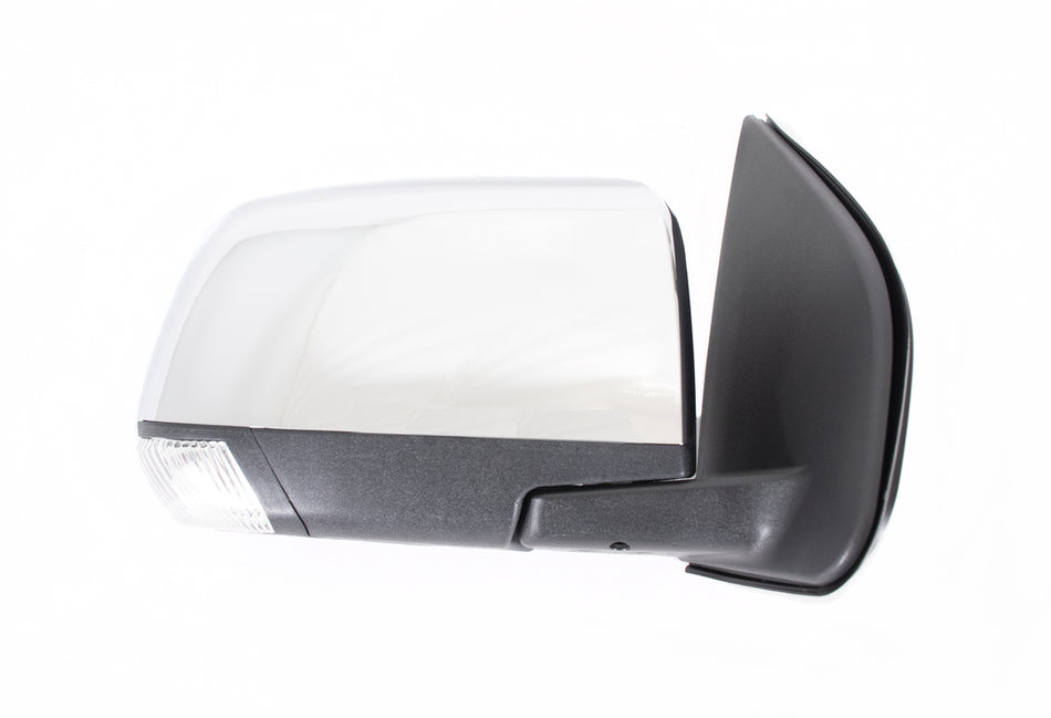 Retrovisore Destro-Elettrico-Nero-Chiudibile-Con Fanale-Convesso-Con Calotta Cromata Per Isuzu D-Max (IZ8267205)