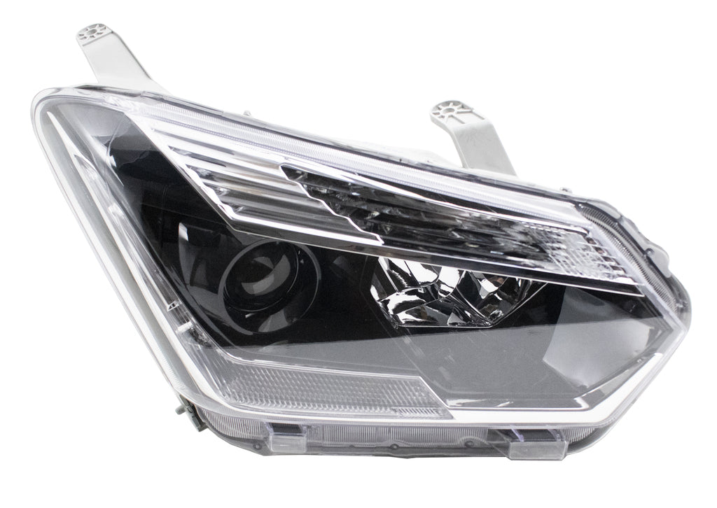 Proiettore Destro H11+hb3-Elettrico-Con Motore-Nero-Led Per Isuzu D-Max (IZ8284913)