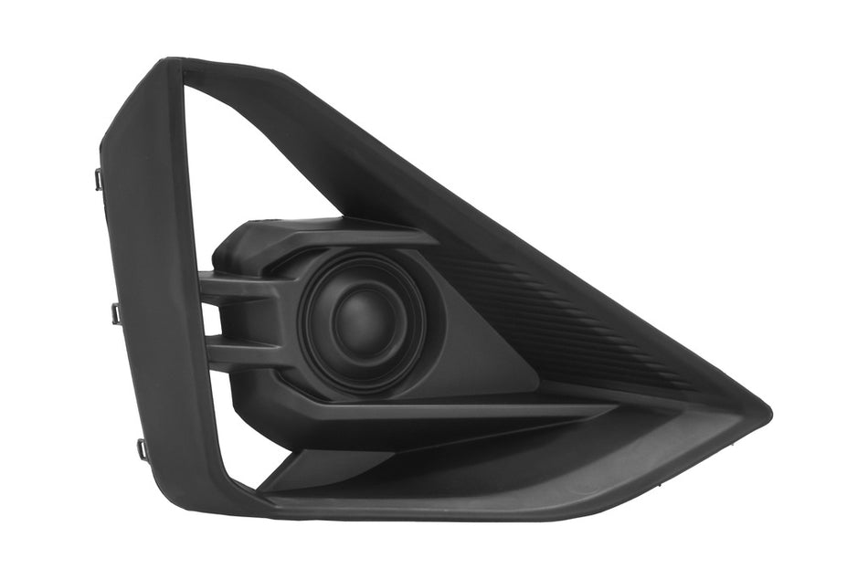 Griglia Destra Paraurti Anteriore-Nera-Goffrata-Con Sede Fendinebbia Per Isuzu D-Max Double Cab (IZ8332103)