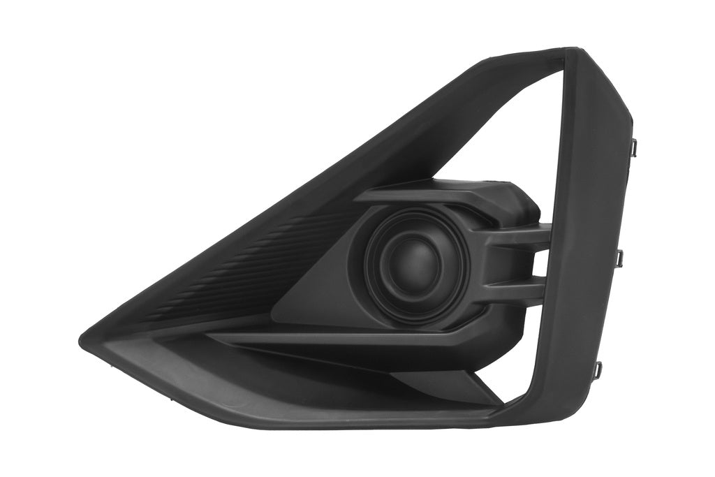 Griglia Sinistra Paraurti Anteriore-Nera-Goffrata-Con Sede Fendinebbia Per Isuzu D-Max Double Cab (IZ8332104)