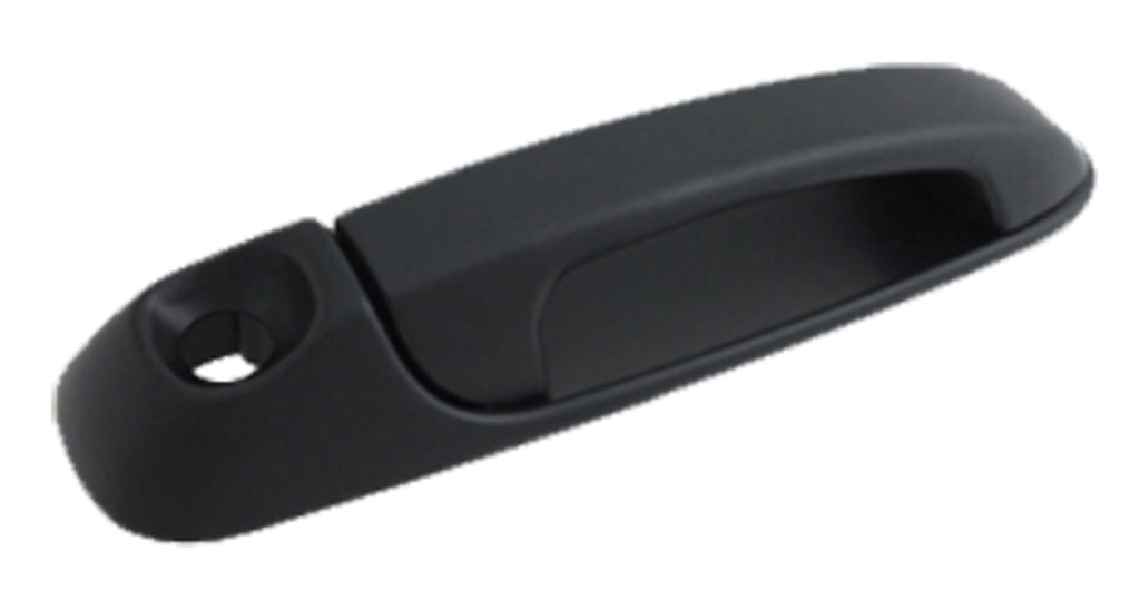 Maniglia Anteriore Destra-Esterna-Nera-Liscia-Con Foro Nottolino Per Jeep Cherokee (JE0118047)
