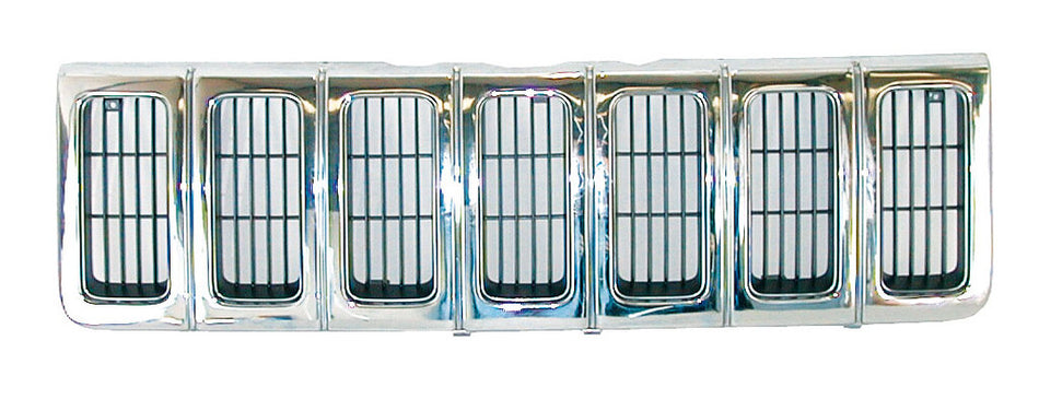 Griglia Radiatore-Cromata-Argento Limited 96-98 Per Jeep Grand Cherokee (zg) (JE0152011)