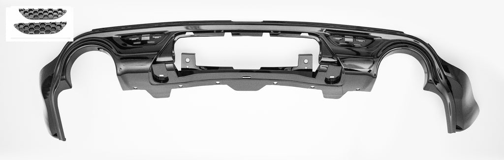 Spoiler Paraurti Posteriore-Nero-Lucido Mod. Srt Per Jeep Grand Cherokee Srt (wk2) (JE0241871)