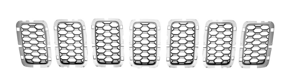Griglia Radiatore-Interna-Cromata Per Jeep Grand Cherokee (wk2) (JE0262226)