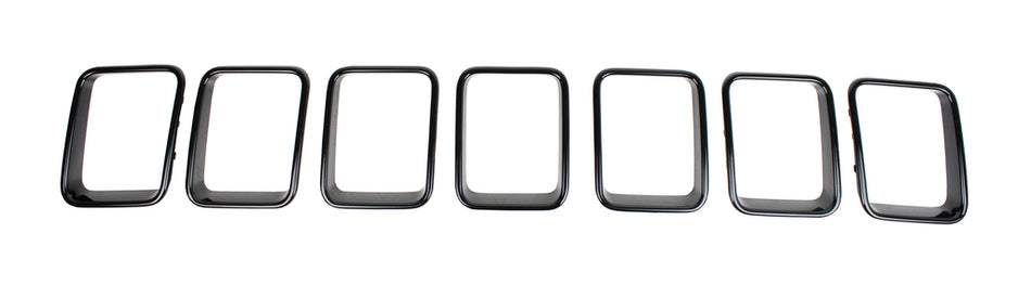 Cornice Griglia Radiatore-Nera-Lucida-(7 Pezzi) Per Jeep Grand Cherokee (wk2) (JE0262246)