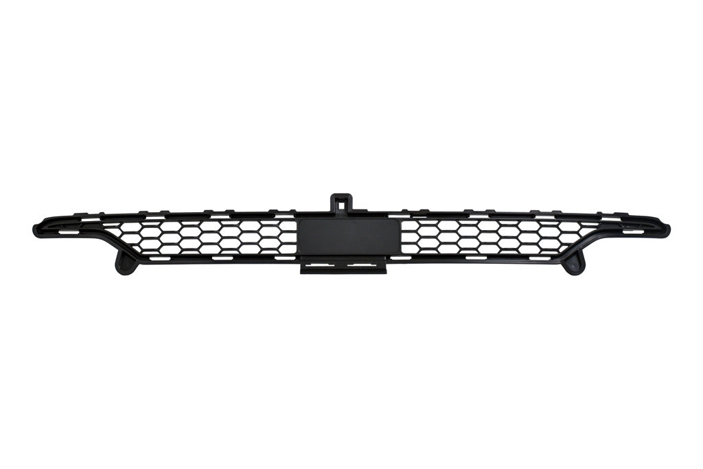 Griglia Paraurti Anteriore-Centrale-Superiore-Nera-Con Tappo Coprigancio Traino Per Jeep Grand Cherokee (wl) (JE0292120)