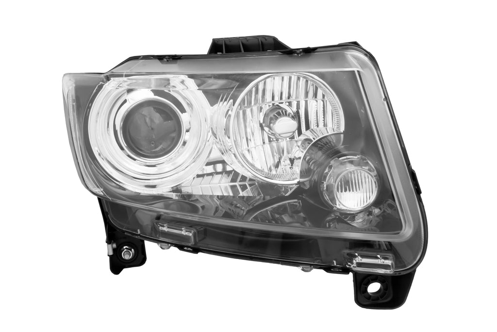 Proiettore Destro H9-Elettrico-Con Motore-Nero Per Jeep Compass (mk49) (JE0324903)