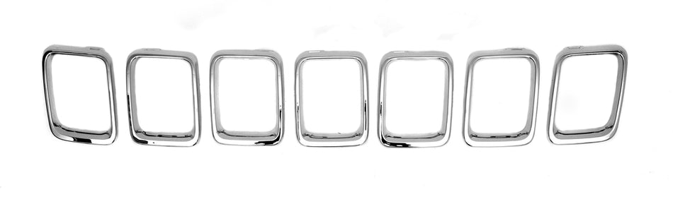 Modanatura Griglia Radiatore-Cromata-(7 Pezzi) Per Jeep Compass (mp) (JE0342206)