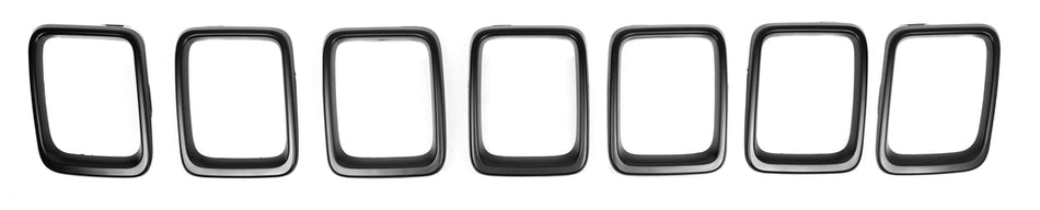 Modanatura Griglia Radiatore-Grigia-(7 Pezzi) Per Jeep Compass (mp) (JE0342216)
