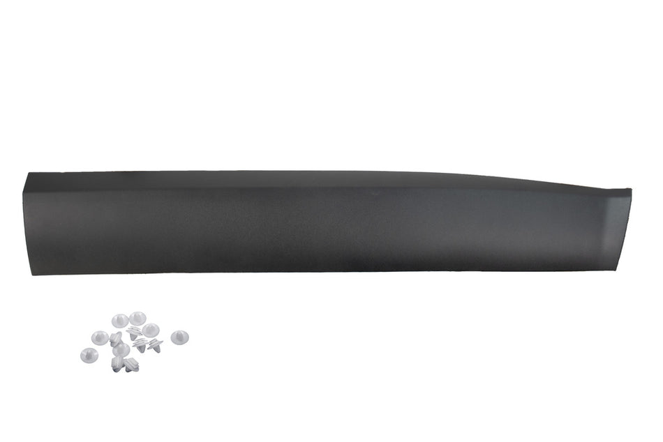Modanatura Porta Anteriore Destra-Nera-Goffrata-Con Clips-Con Biadesivo Per Jeep Renegade (JE1001403)