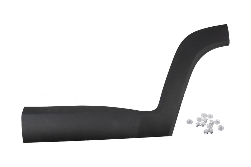 Modanatura Porta Posteriore Sinistra-Nera-Goffrata-Con Clips-Con Biadesivo Per Jeep Renegade (JE1001454)