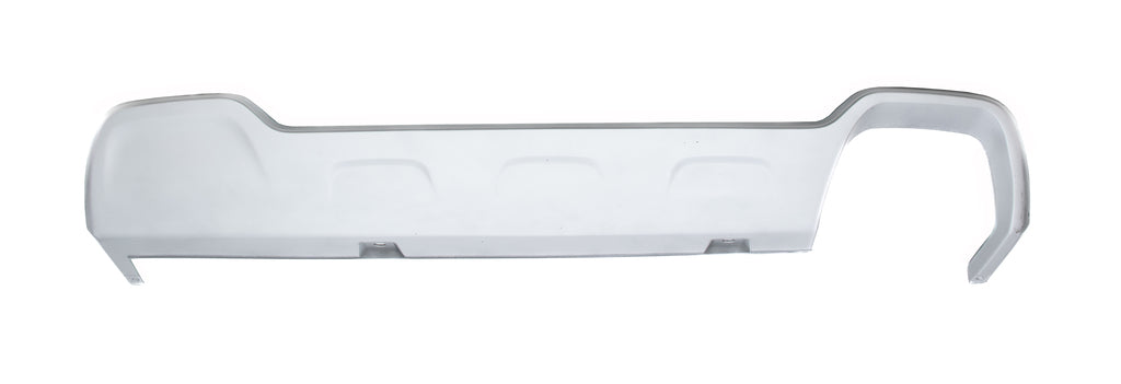 Spoiler Paraurti Posteriore-Argento-Con Scarico Grande A Destra Mod. Trailhawk Per Jeep Renegade (JE1001861)