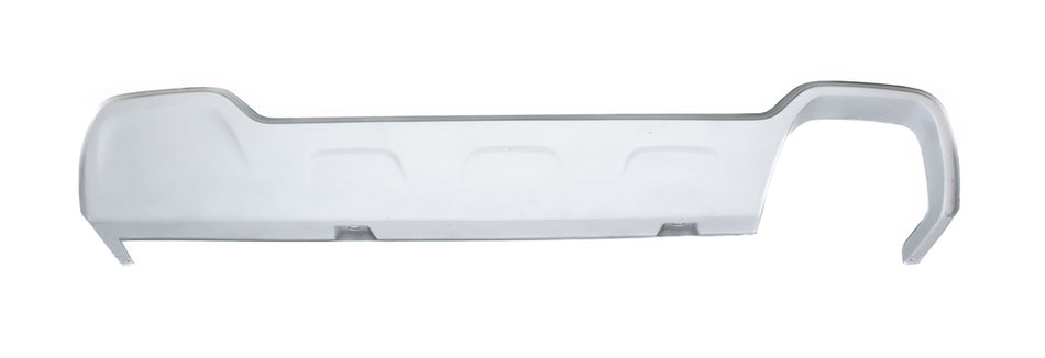 Spoiler Paraurti Posteriore-Argento-Con Scarico Grande A Destra Mod. Trailhawk Per Jeep Renegade (JE1001861)