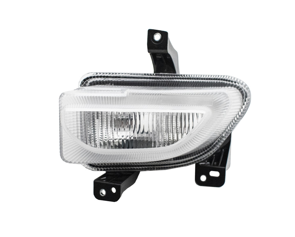 Fanale Destro-Bianco Paraurti Anteriore-Senza Portalampada Per Jeep Renegade (JE1004313)