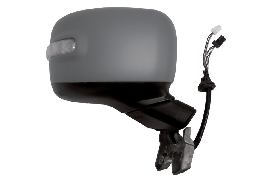 Retrovisore Destro-Elettrico-Termico-Con Primer-Con Fanale-Chiudibile-Con Sonda-Con Visuale Angolo Morto-Convesso-11 Pins Per Jeep Renegade (JE1007343)