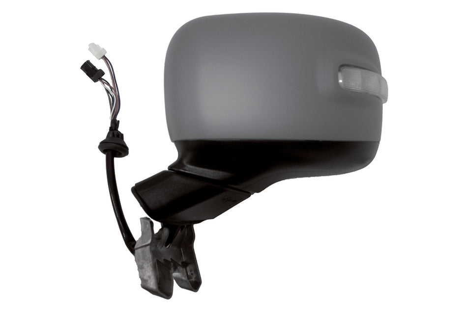 Retrovisore Sinistro-Elettrico-Termico-Con Primer-Con Fanale-Chiudibile-Con Visuale Angolo Morto-Asferico-9 Pins Per Jeep Renegade (JE1007344)