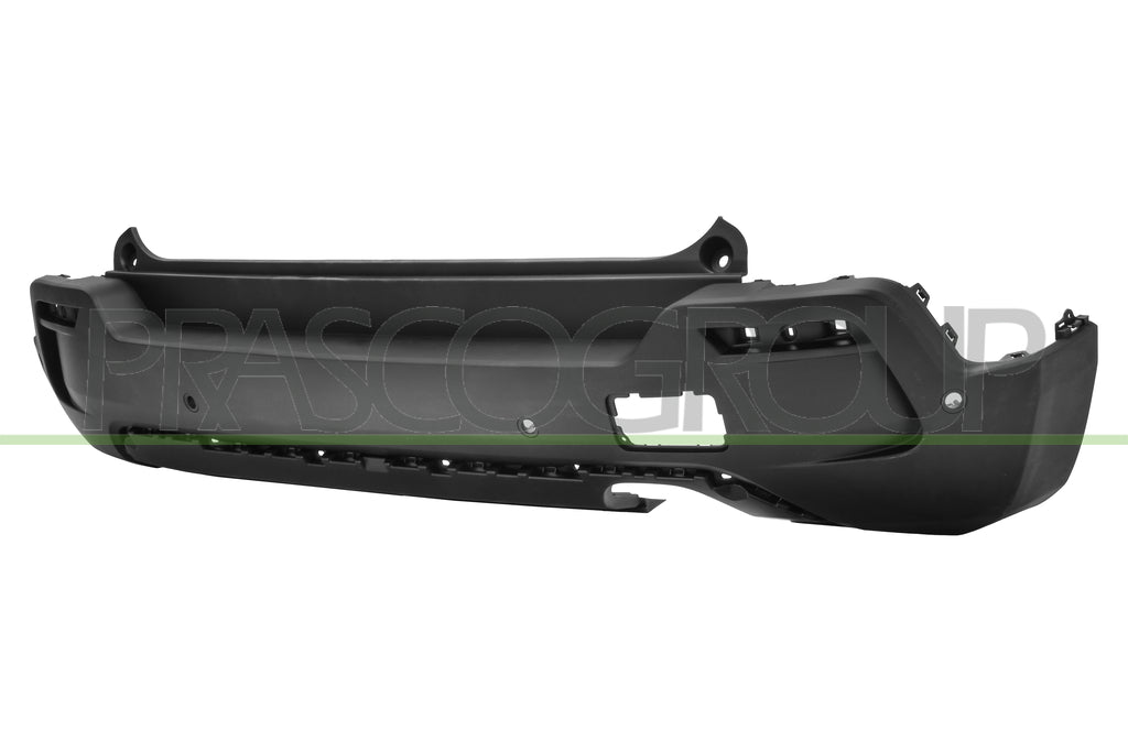 Paraurti Posteriore Nero Goffrato con Fori PDC+Supporti con Tracce Park Assist Per Jeep Avenger dal 2023 (JE3001061)