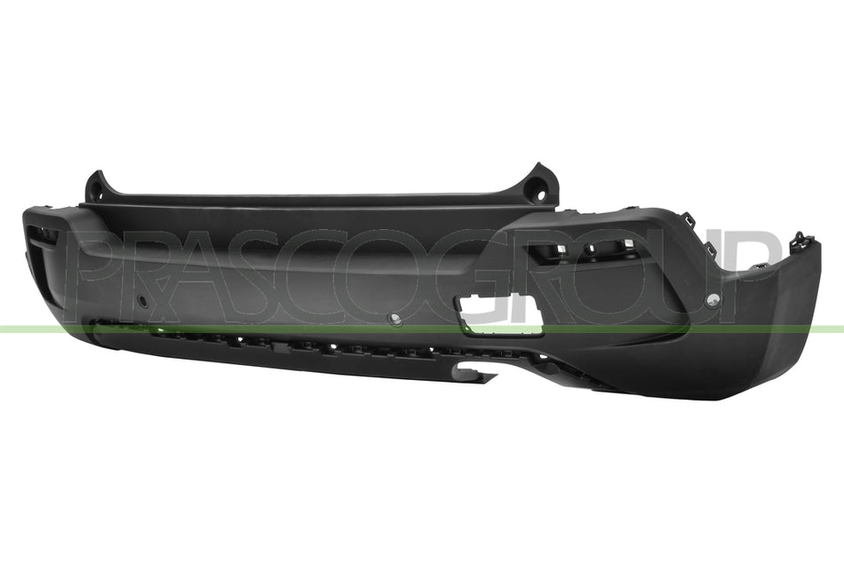 Paraurti Posteriore Nero Goffrato con Fori PDC+Supporti con Tracce Park Assist Per Jeep Avenger dal 2023 (JE3001061)