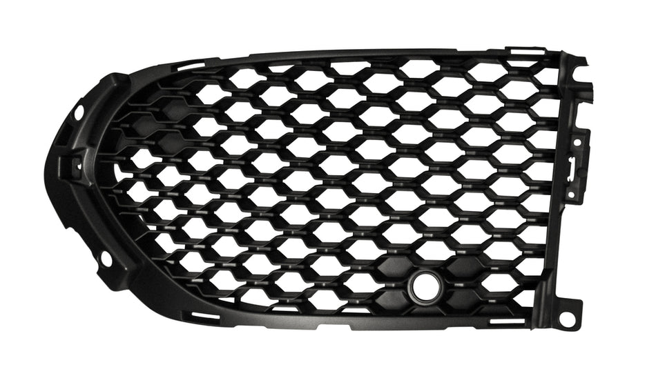 Griglia Sinistra Paraurti Anteriore-Nera-Aperta-Con Fori Pdc Mod. S/r Mod. Sport Per Jaguar F-Pace (x761) (JG8002124)