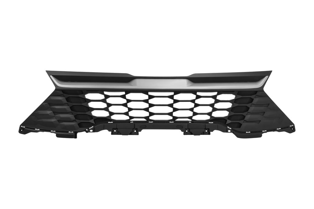 Griglia Radiatore-Nera-Con Modanatura-Grigia-Argento Per Kia Sportage (nq5) (KI0272001)