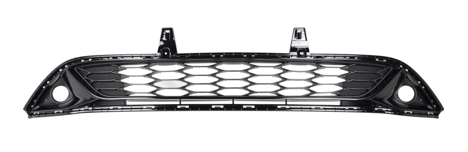 Griglia Paraurti Anteriore-Centrale-Nera-Lucida-Con Sede Fendinebbia Per Kia Optima (jf) Gt-Line (KI0652120)