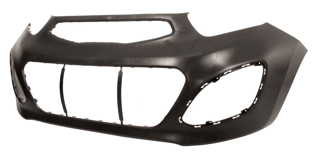 Paraurti Anteriore-Nero-Con Sede Fendi Mod. 5 Porte Per Kia Picanto (KI3241021)