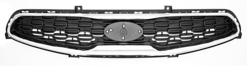 Griglia Radiatore-Nera-Con Cornice Cromata Per Kia Picanto (KI3262001)