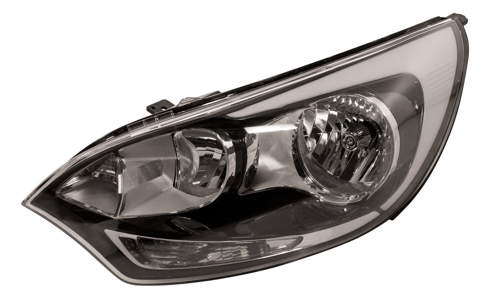 Proiettore Sinistro H1+h7-Elettrico-Senza Motore-Nero-7 Pins Per Kia Rio (KI4264904)