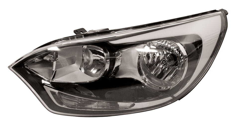 Proiettore Sinistro H1+h7-Elettrico-Con Motore-Nero-7 Pins Per Kia Rio (KI4264914)