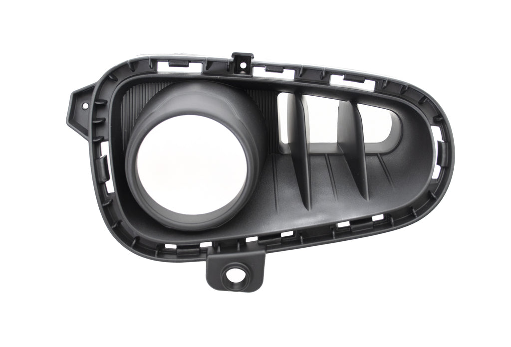 Griglia Sinistra Paraurti Anteriore-Nera-Con Sede Fendi-Con Fori Cornice Per Kia Rio (KI4292124)
