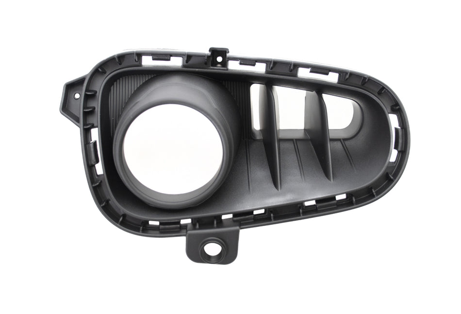 Griglia Sinistra Paraurti Anteriore-Nera-Con Sede Fendi-Con Fori Cornice Per Kia Rio (KI4292124)