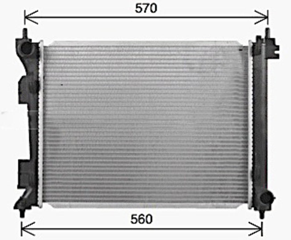 Radiatore Per Kia Rio (KI429R001)