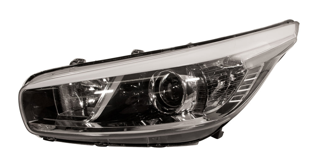 Proiettore Sinistro H7+h7-Elettrico-Con Motore-Nero Mod. Gt-Line Per Kia Cee'd (KI4344904)
