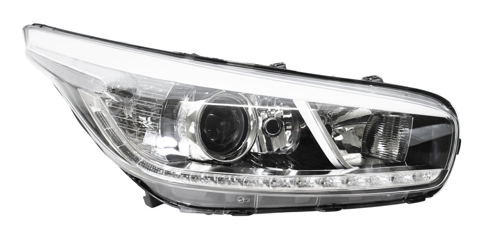 Proiettore Destro H7+h7+h7-Elettrico-Con Motore-Con Luce Diurna-Nero-Led Per Kia Cee'd (KI4344923)