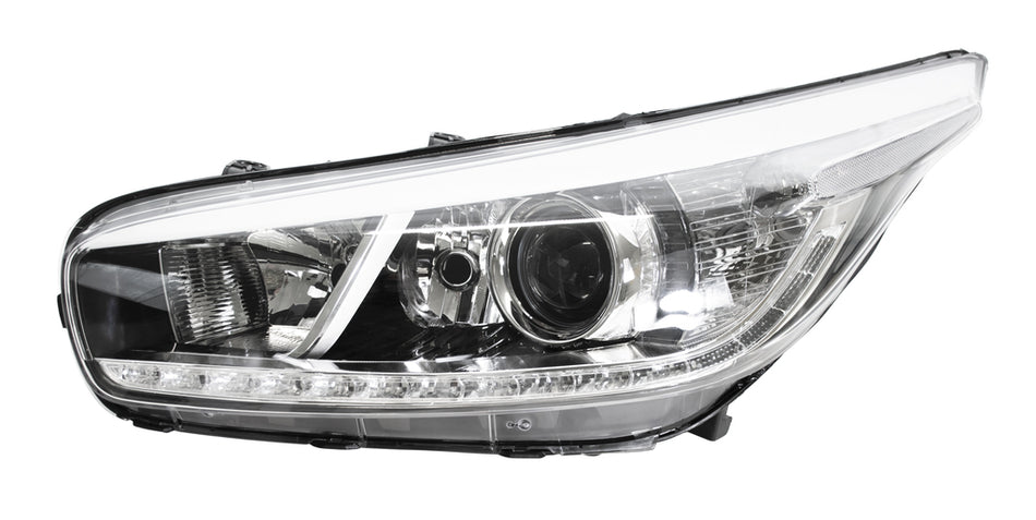 Proiettore Sinistro H7+h7+h7-Elettrico-Con Motore-Con Luce Diurna-Nero-Led Per Kia Cee'd (KI4344924)