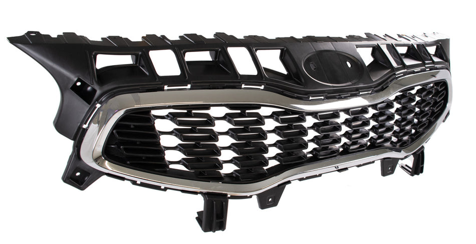 Griglia Radiatore-Nera-Con Cornice Cromata Per Kia Cee'd (KI4362011)