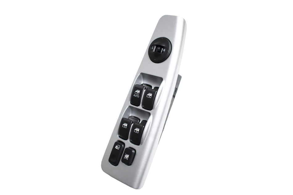 Pulsantiera Alzacristallo Porta Anteriore Sinistra-Grigia-4 Interruttori-21 Pins Per Kia Cerato (KI520WS04)