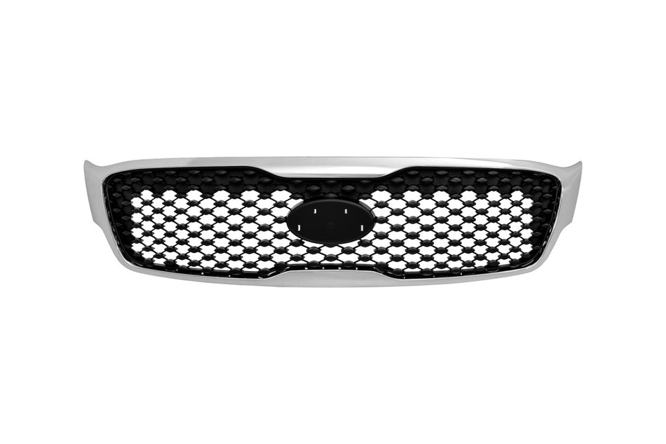 Griglia Radiatore-Nera-Con Cornice Cromata Per Kia Sorento (um) (KI8182001)