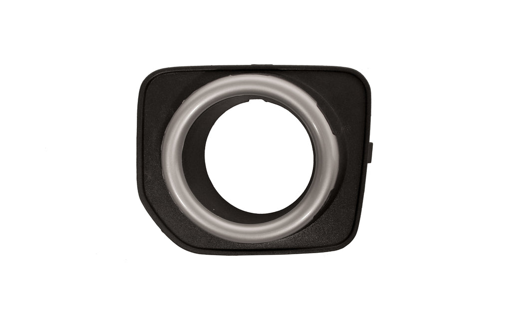 Griglia Sinistra Paraurti Anteriore-Nera-Goffrata-Con Sede Fendi-Con Cornice-Argento Per Land Rover Discovery Iv (lr4) (LR0341250)