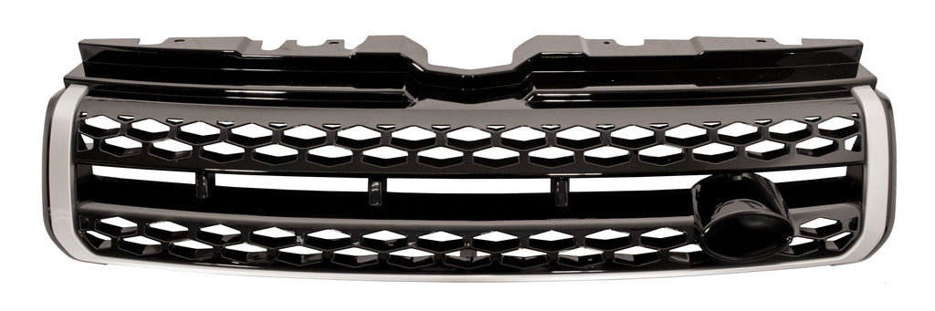 Griglia Radiatore-Verniciata-Nera-Nera-Argento Mod. Autobiography Per Land Rover Range Rover Evoque (l538) (LR7002021)