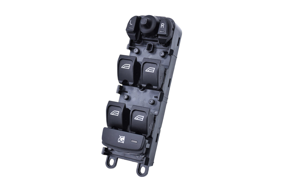 Pulsantiera Alzacristallo Porta Anteriore Sinistra-Nera-4 Interruttori-3 Pins Per Land Rover Freelander Ii (lr2) (LR719WS04)