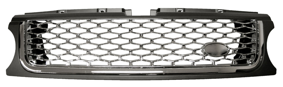 Griglia Radiatore-Grigio-Cromata Per Land Rover Range Rover - Sport - L320 (LR8002041)
