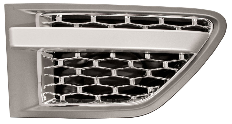 Griglia Parafango Anteriore Destro-Grigio Scuro-Cromata Mod. Autobiography Mod. Sport Per Land Rover Range Rover - Sport - L320 (LR8021403)