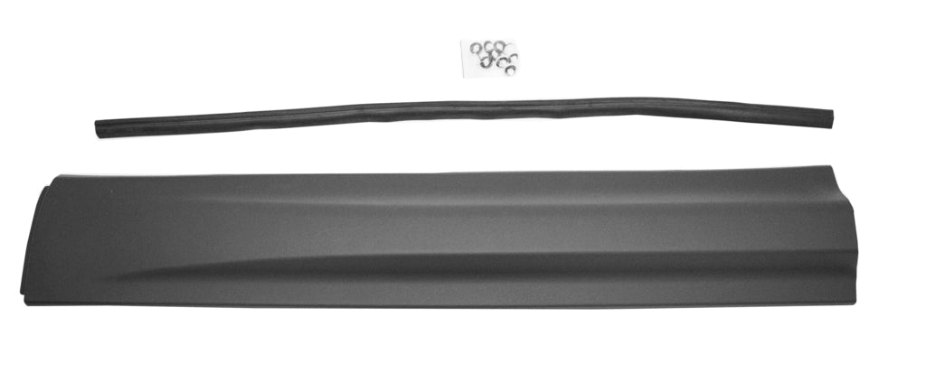 Modanatura Porta Anteriore Destra-Nera-Goffrata-Con Clips-Con Guarnizione Per Land Rover Range Rover - Sport - L494 (LR8041403)