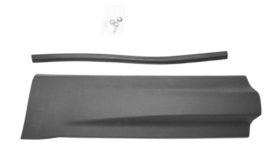 Modanatura Porta Posteriore Sinistra-Nera-Goffrata-Con Clips-Con Guarnizione Per Land Rover Range Rover - Sport - L494 (LR8041454)