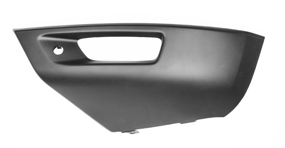 Spoiler Sinistro Paraurti Anteriore-Nero-Goffrato-Con Fori Pdc+supporti Per Land Rover Range Rover - Sport - L494 (LR8041804)